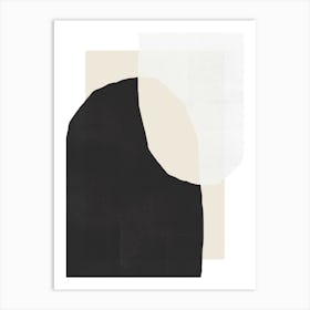 Abstract Mid Century Arches Art Print