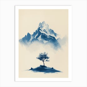 Lone Tree 4 Art Print