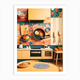 Asian Kitchen Art Print