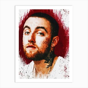 Mac Miller Art Print