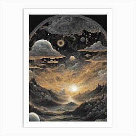 'The Horizon' Art Print