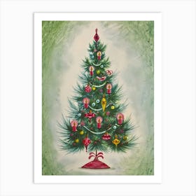 Christmas Tree 2 Art Print