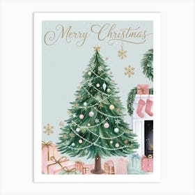 Merry Christmas 11 Art Print