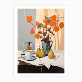 Autumn Kitchen Still Life Painting 6 Art Print