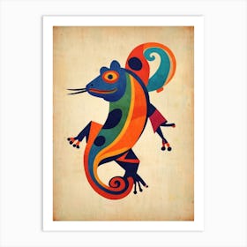 Chameleon Art Print