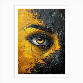 Eye Of The Tiger 5 Art Print