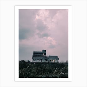 House In The Sky Art Print