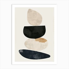 Tampere Stone Park Bauhaus Minimalist Art Print