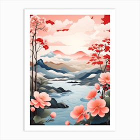 Asian Landscape 1 Art Print