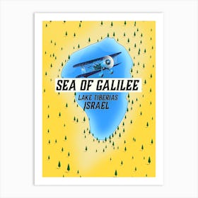 Sea Of Galilee Art Print