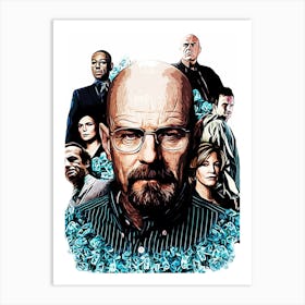 Breaking Bad Poster movie Art Print