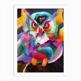 spectra-owl ai Art Print