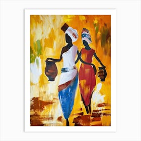 African Woman African Culture 12 Art Print