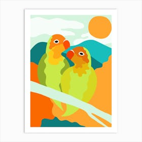 Love Birds Affiche