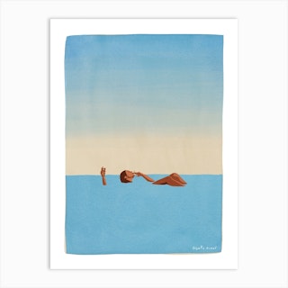 Dead Sea Art Print