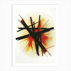 Abstract Painting 1913 Art Print