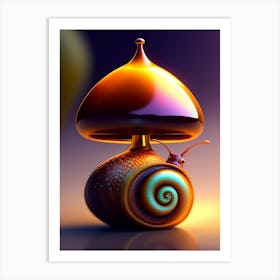 Snail Art Art Print