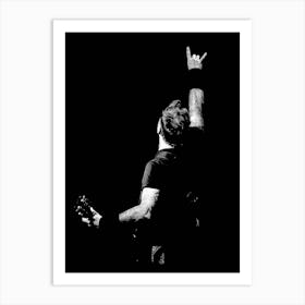 James Hetfield Metallichead band music 12 Art Print