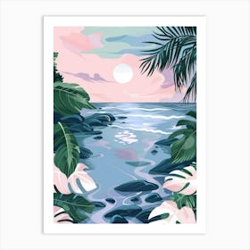 Tropical Background 7 Art Print