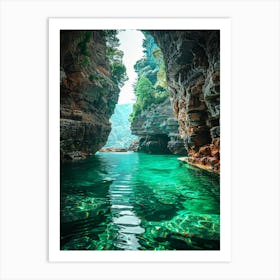 Cave In The Mountains 7 Art Print