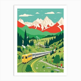 Argentina Travel Illustration Art Print