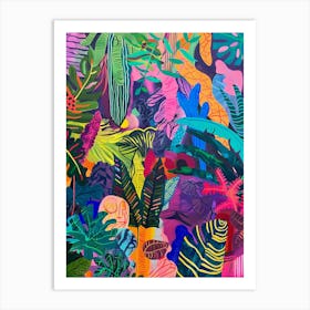 Tropical Jungle 16 Art Print