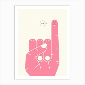 Pinky Swear Art Print