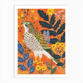 Spring Birds Eurasian Sparrowhawk 2 Art Print