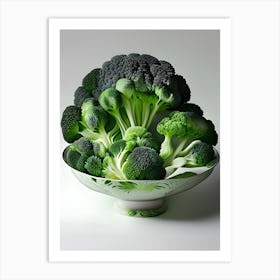BroccoliDish Art Print