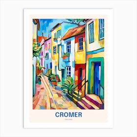 Cromer England Uk Travel Poster Art Print