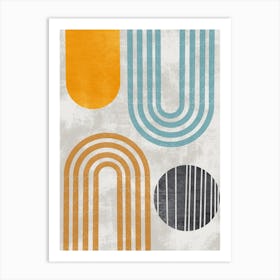 BOHO U Art Print