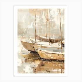 Sailboats Art Print