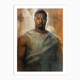 Michael B 2 Art Print