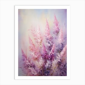 Lupin Flowers Art Print