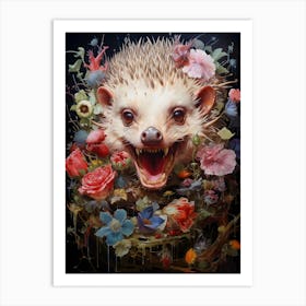 Hedgehog Art Print