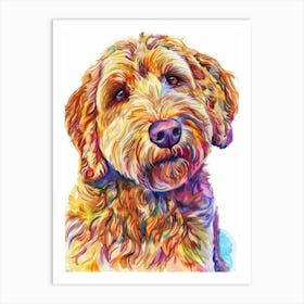 Golden Doodle 1 Art Print