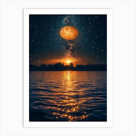 Milky Way 26 Art Print