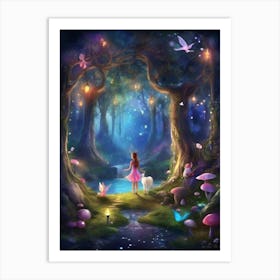 Fairy Forest 6 Art Print