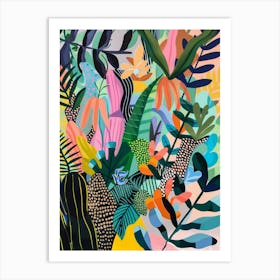 Tropical Garden Art Print