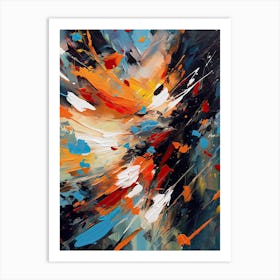 Oil Painting Abstract 2 Art Print