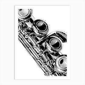 Flute Art Print