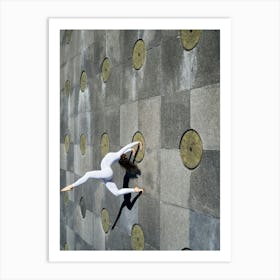 The Urban Yoga: Paris 02 1 Art Print