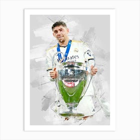 Federico Valverde Real Madrid Art Print