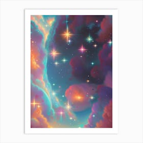 Fantasy Nebula Galaxy Art Print