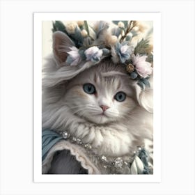 Fairy Cat Art Print