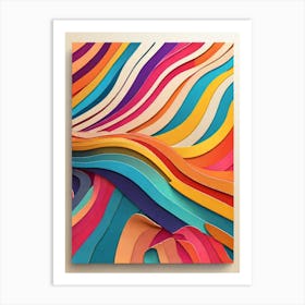 Abstract Abstract Painting 23 Art Print