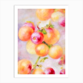 Redcurrant 1 Painting Fruit Art Print