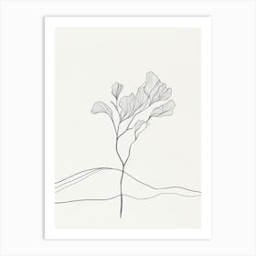 Ginkgo Tree Art Print