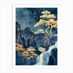 Chinese Landscape 21 Art Print