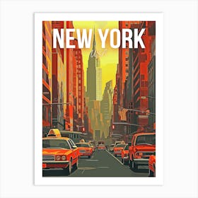 New York Travel 3 Art Print